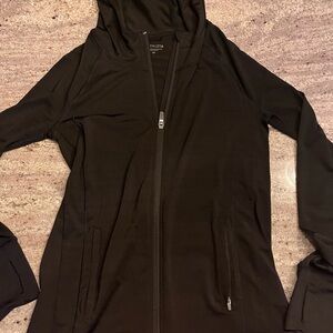ATHLETA Women's black Pacifica illume relaxed Jacket XS